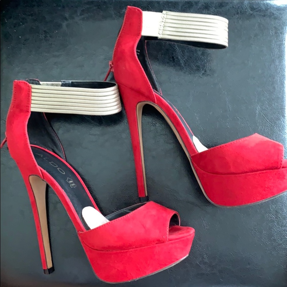 ALDO RED & GOLD